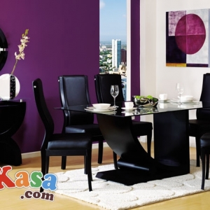 Muebles Jamar - Juego de comedor contemporaneo Sebastian